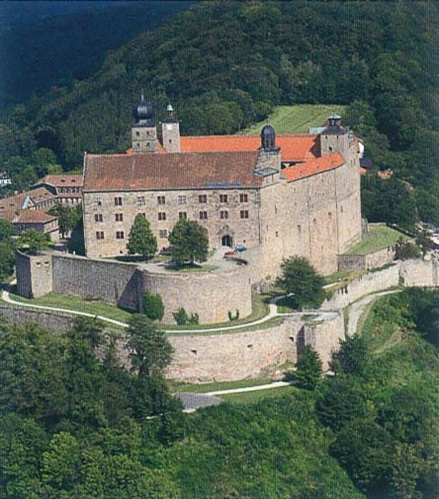 Die Plassenburg über Kulmbach