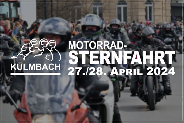 Plakat Motorradsternfahrt 2024